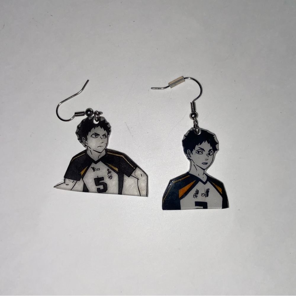 Haikyuu Akaashi Earrings Custom-made